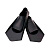 Arena  ласты короткие Powerfin (41-42, black)