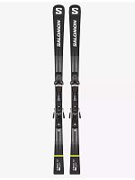 Salomon  лыжи горные E S/Max 12 + Z12 GW F80 grey black