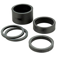 RockShox  кольца проставочные - UD Carbon - (2.5mm x2, 5mm x1, 10mm x1, 20mm x1)