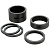 Sram  кольца проставочные - UD Carbon Black Logo - (2.5mm x2, 5mm x1, 10mm x1, 20mm x1) (one size, no color)