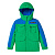 Burton  куртка сноубордическая детская Boys Covert (M, clover green amparo blue)