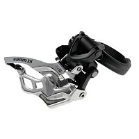 Sram  передний переключатель  X-5 3x10 Low Clamp 31.8/34.9 Black Dual Pull