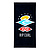 Rip Curl  полотенце Icons (one size, black red)