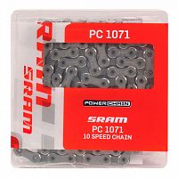 Sram  цепь PC 1071 - hollow pin 114 links power lock 10-speed