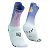 Compressport  носки Pro racing socks v4.0 run high 360° print - ironman 2025 (T1 (35-38), jacaranda)