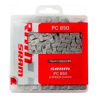 Sram  цепь PC 850 114 links power link silver 8-speed