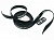 Speedo  ремешок для очков Silicone strap (one size, black)