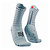 Compressport  носки Pro Racing Socks v4.0 Ultralight Run High (T2 (39-41), white alloy)