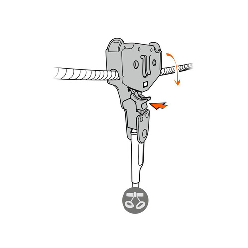 Petzl  ролик  Trac  Club фото 3