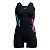 Speedo  купальник женский Digital printed (42, black)