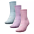 4F  носки детские (36-38, light pink+light violet+light blue)
