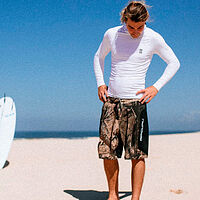 Rip Curl  футболка для плавания мужская Search hood l/s