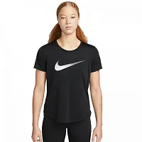 Nike  футболка женская W NK One DF Swsh HBR SS