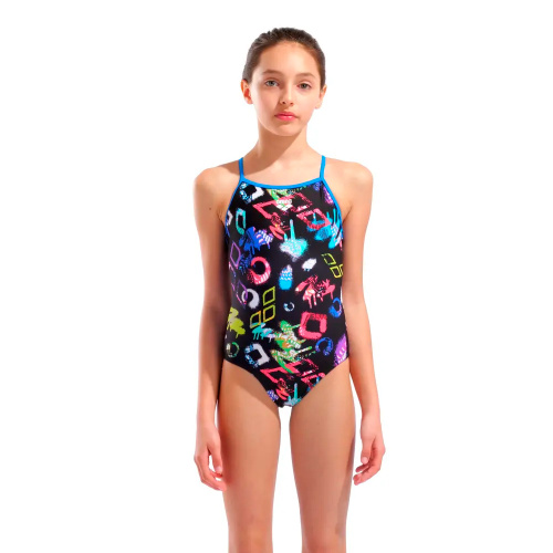 Arena  купальник детский спортивный Graffiti фото 2