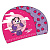 Speedo  шапочка для плавания детская Printed polyester Speedo (one size, pink-purple)