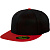 Flexfit  кепка Premium 210 Fitted 2-Tone (S-M, black red)
