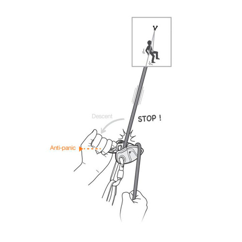 Petzl  спусковое устройство Grigri фото 5