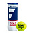 Babolat  мячи теннисные Gold Championship x3 (24) (one size, yellow)