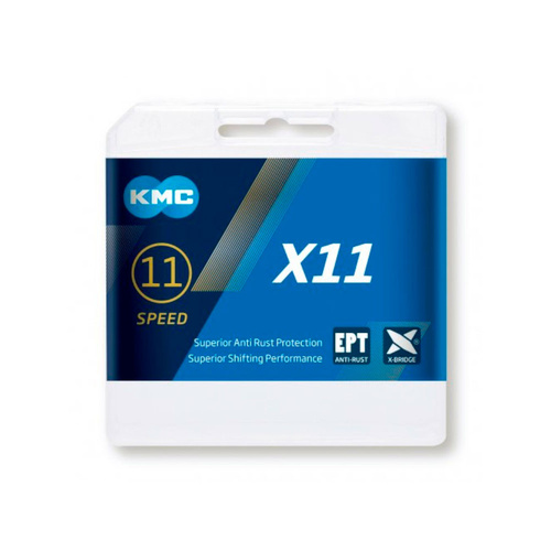 KMC цепь X11 - speed 11, links 118 KMC цепь X11 - speed 11, links 118