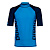 Arena  футболка для плавания мужская Rash vest s/s graphic (S, turquoise navy)