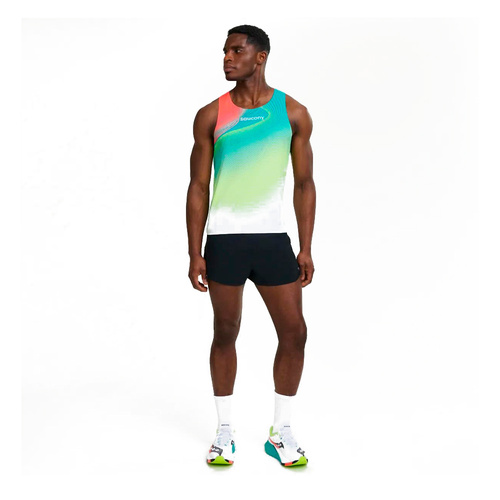 Saucony  майка мужская Endorphin Singlet фото 3