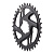 Sram  звезда передняя X-Sync 34T Eagle Direct Mount 3mm Offset Boost Cold Forged Aluminum Black (one size, no color)