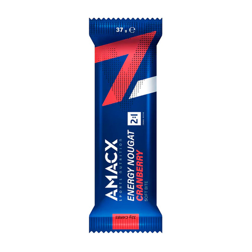 Amacx  энергетический углеводный батончик Energy Nougat Cranberry