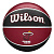 Wilson  мяч баскетбольный NBA Tribute Miami Heat (7, black red)