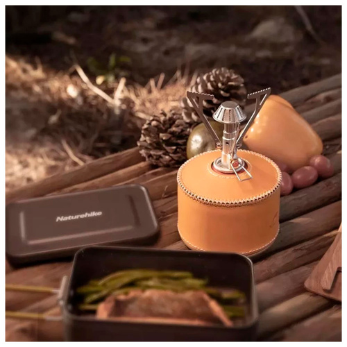 Naturehike  горелка газовая Mini folding camping stove фото 4