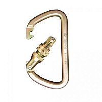 Вертикаль  карабин трапеция стальной