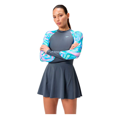 Speedo  купальник женский Ls swm drss 1pc
