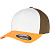 Flexfit  кепка 3-Tone Flexfit (S-M, orange white)
