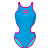 Arena  купальник женский спортивный One biglogo (32, turquoise fluo pink)