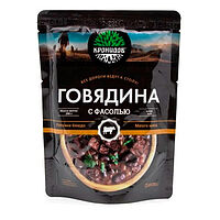 Кронидов  туристическая еда говядина с фасолью, 250 гр.