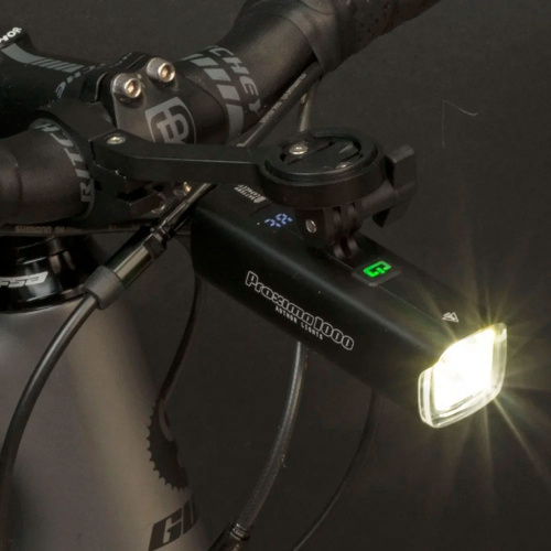 Author  передняя фара  Proxima 1000 lm / GoPro clamp USB Alloy фото 2