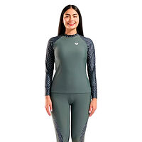 Arena  футболка для плавания женская L/s rash vest