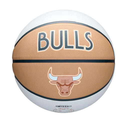 Wilson  мяч баскетбольный NBA Team City Collector Chicago Bulls фото 2