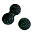 Donic Schildkrot  массажёр Dual Massage Set (one size, black green)