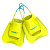 Speedo  ласты Biofuse fitness (XL, yellow yellow)
