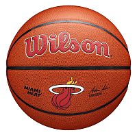 Wilson  мяч баскетбольный NBA Team Alliance Mia Heat