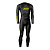 Zoggs  костюм для плавания мужской Free (S, black yellow)
