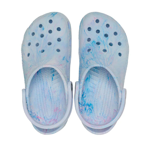 Crocs  сабо Cls watercolor marbled фото 5