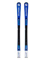 Salomon  лыжи горные NI S/Race Fis SI + Icon Rs 16 Race black-white-yellow I75 Salomon  лыжи горные NI S/Race Fis SI + Icon Rs 16 Race black-white-yellow I75