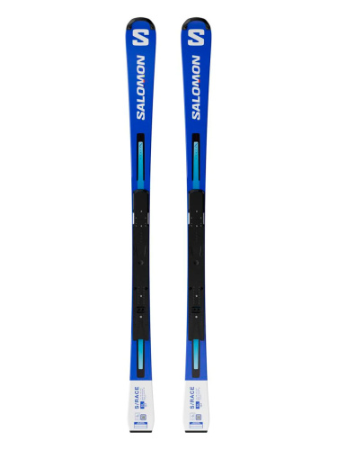 Salomon  лыжи горные NI S/Race Fis SI + Icon Rs 16 Race black-white-yellow I75