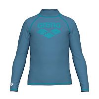 Arena  футболка для плавания детская Rash vest l/s graphic