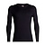 Icebreaker  майка мужская с дл. рук. Oasis 200 (XL, black)