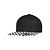 Flexfit  кепка Checkerboard Snapback - роспись (one size, black   white/ vibe)