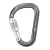 Petzl  карабин Attache Screw-Lock (one size, gray)