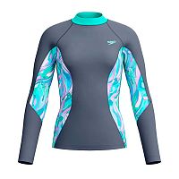 Speedo  футболка для плавания женская Prt ls rash top