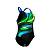 Arena  купальник женский спортивный Bloom (40, multi black black blue chi)